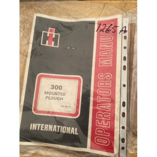 1265A - International and Dowswell manuals