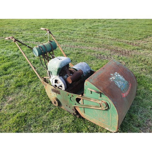 1489 - Ransomes cylinder mower 1930's