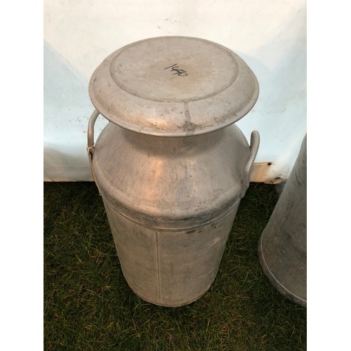 1490 - Aluminium milk churn