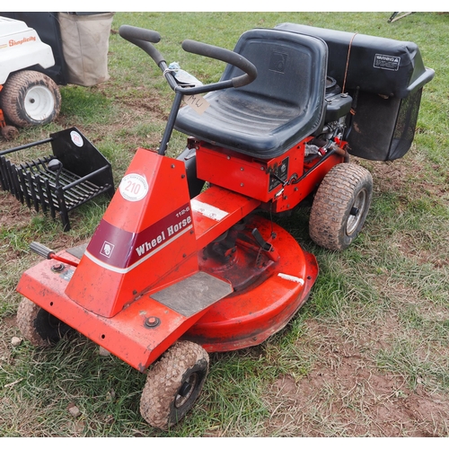 210 - Wheel Horse ride on mower