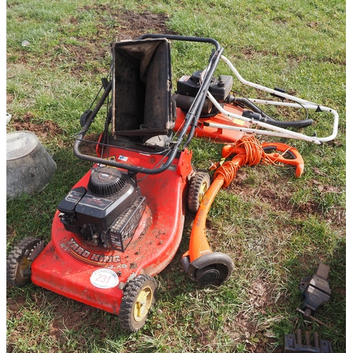 231 - Strimmer and 2 mowers