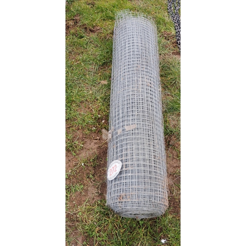 272 - Roll of mesh wire