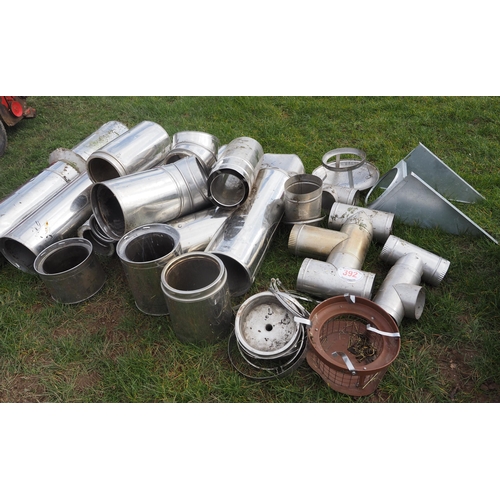 392 - Quantity of flue pipe