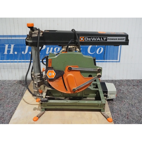 580 - DeWalt radial arm saw