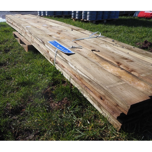 1327 - Sawn timber 16ft x 6