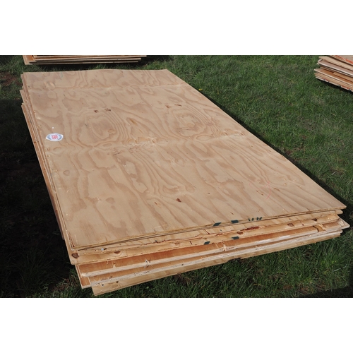 896 - Plywood boards 8' x 4' x 16mm - 11