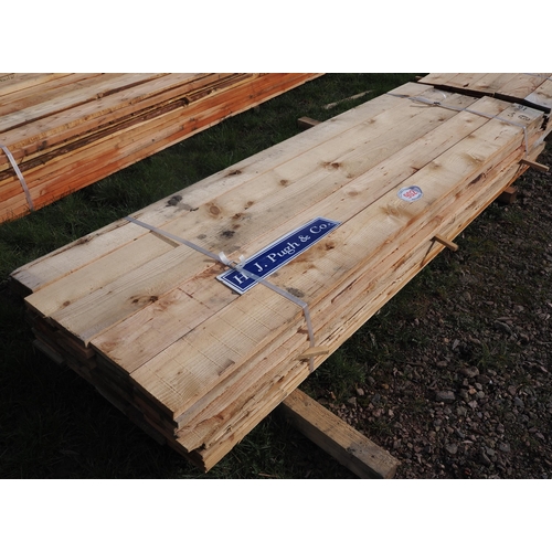 902 - Cedar boards 2.4m x 150mm x mixed - 50