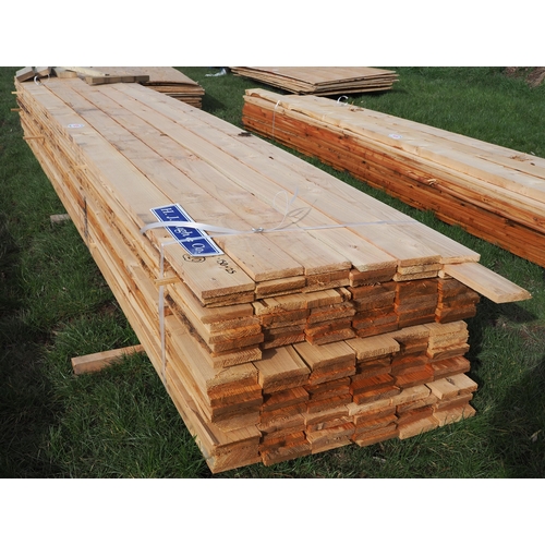 905 - Cedar boards 4.8m x 150mm x 25mm - 120