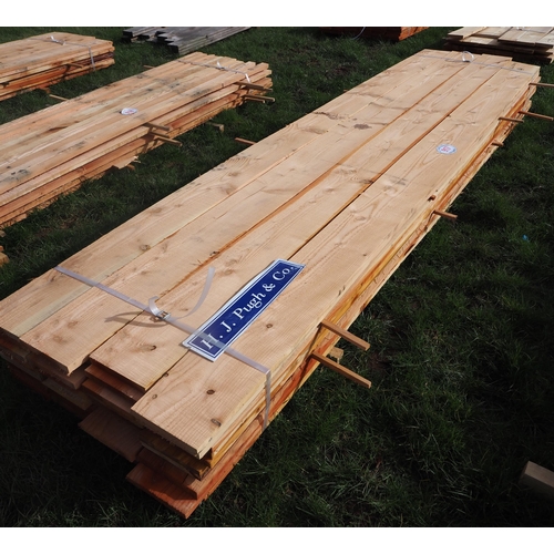917 - Cedar boards 3.6m x 200mm x 25mm - 44