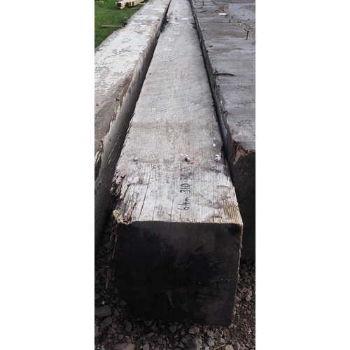 921 - Pine beam 6.4m x 320mm x 310mm - 1