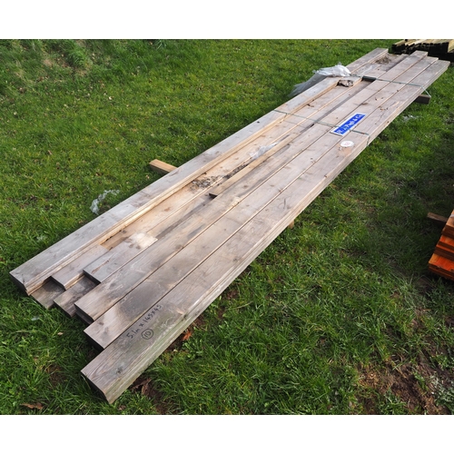 926 - Softwood lengths 5.1m x 145 x 45mm - 10