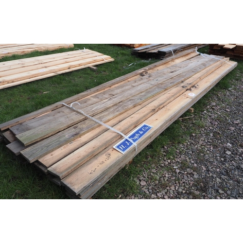 937 - Cedar boards 4.2m x 150mm x 25mm - 38