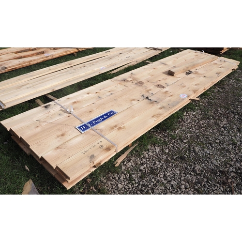 944 - Cedar boards 3.6m x 160mm x 25mm - 18