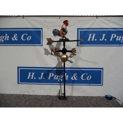 607 - Cockerel weather vane 42