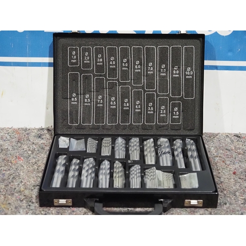 616 - 170pc HSS drill bit set