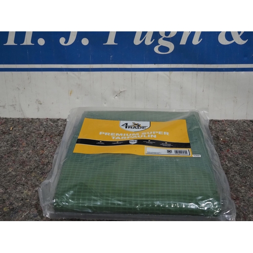 630 - Heavy duty tarpaulin 5m x 4m