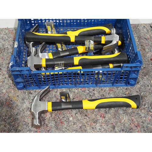 656 - 6 - 16oz Claw hammers