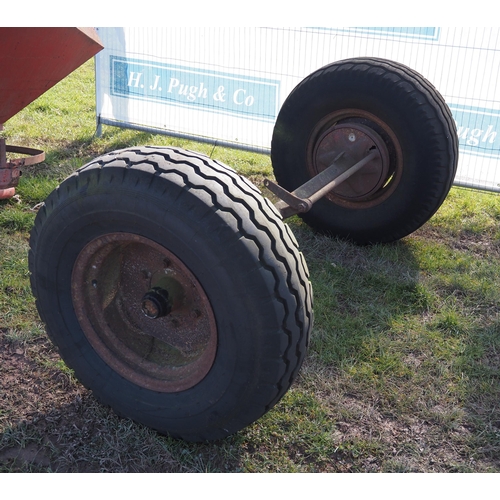 1409 - Axle and tyres