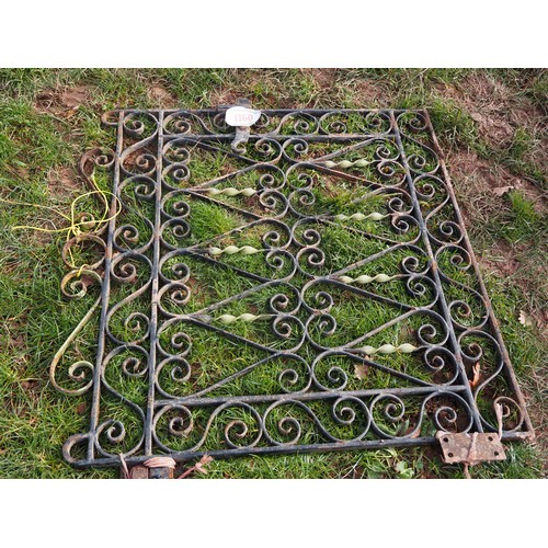 1160 - Garden gate 4 x 3ft