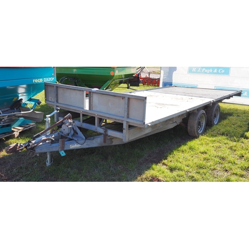 1416 - Ifor Williams LM16-6GTB tipper trailer