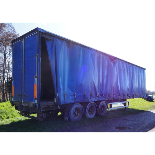 1425 - Haldex 13.5m curtain-side trailer