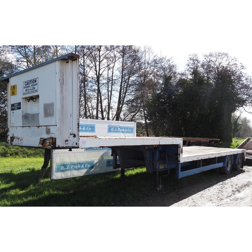 1533 - Wilson 32ft Step frame artic trailer, 2002