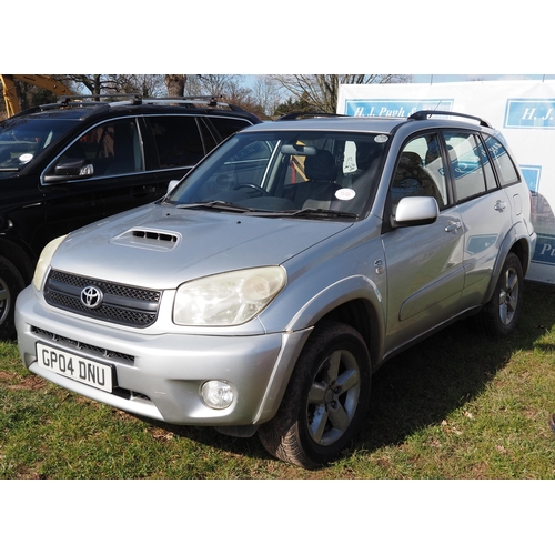 1546 - Toyota Rav 4 XT3. MOT until September 2023. Reg. GP04 DNU. V5 & key in office