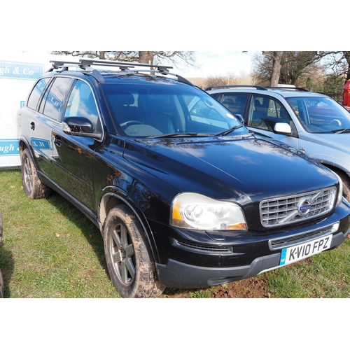 1547 - Volvo XC90 D5 AWD. MOT until February 2024. Reg. KV10 FPZ. V5 and keys in office