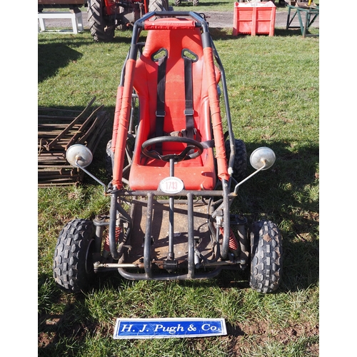 1743 - Childs quad, runs but brakes need attention