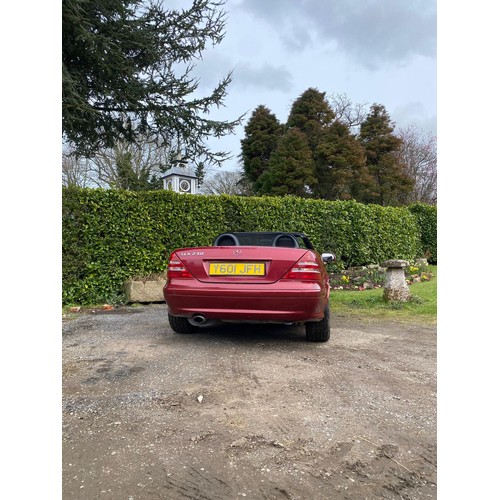 429 - Mercedes SLK 230 compressor. 2001. Runs and drives. From a deceased estate  
Last owner from 2007  
... 