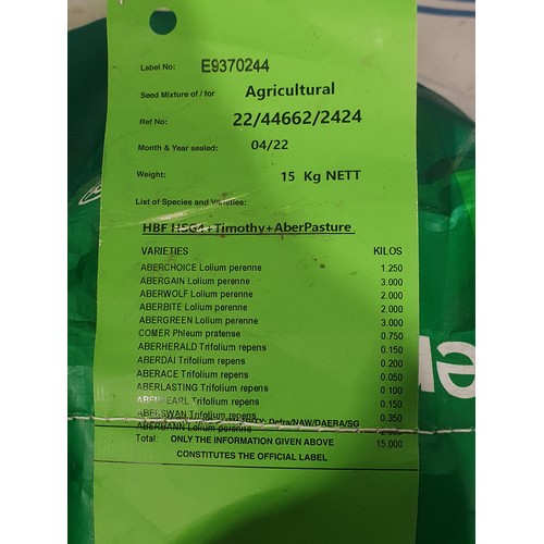 1757A - 15kg Bag of agricultural grass seed