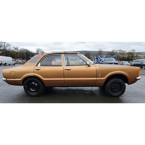 436 - Ford Taurus bodyshell, 1974.
No engine or gearbox, was originally a 1600, underneath is solid, body ... 