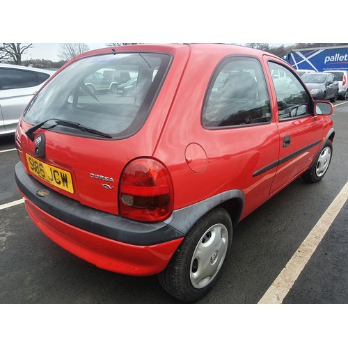 437 - Vauxhall Corsa 1.0l, 1998.
Runs and drives, from a deceased estate, showing 31,100 miles and hasn't ... 