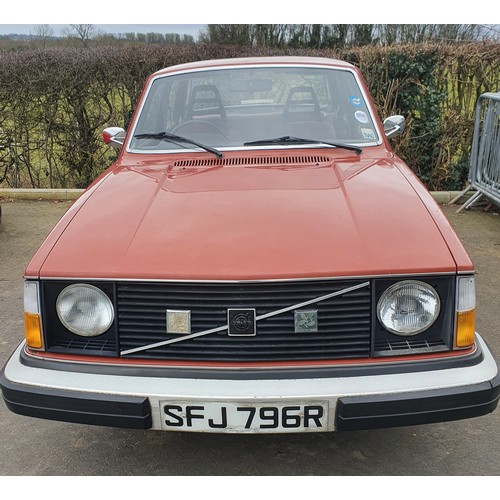 440 - Volvo 244DL saloon, 1977, 2127cc.
Chassis no. 203178
Engine no. 0000014427
Runs and drives, good bod... 