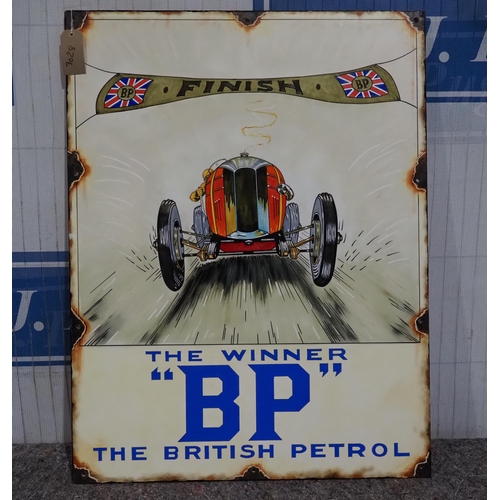 502 - Painting of an original enamel sign on board - 