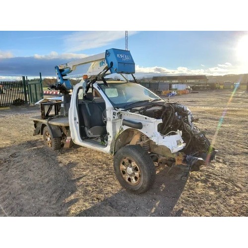 503 - Toyota Hilux 4x4, 2014 2.5td rolling chassis with CPL A314 access platform.
No engine or gearbox and... 