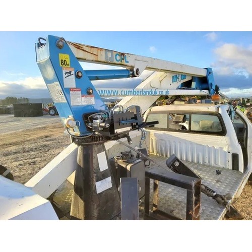 503 - Toyota Hilux 4x4, 2014 2.5td rolling chassis with CPL A314 access platform.
No engine or gearbox and... 