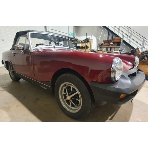 414A - MG Midget 1500, 1976.
Runs and drives, driven 60 miles to the saleroom. Has been stored for some tim... 