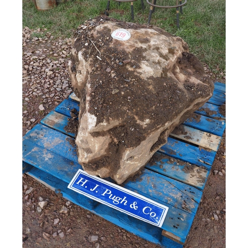 619 - Large rockery stone