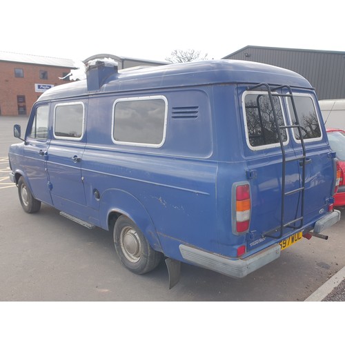 431A - Ford Transit 100L van mkII, 1984.
Runs and drives, 2.0ltr pinto engine, LWB single wheel, showing 26... 