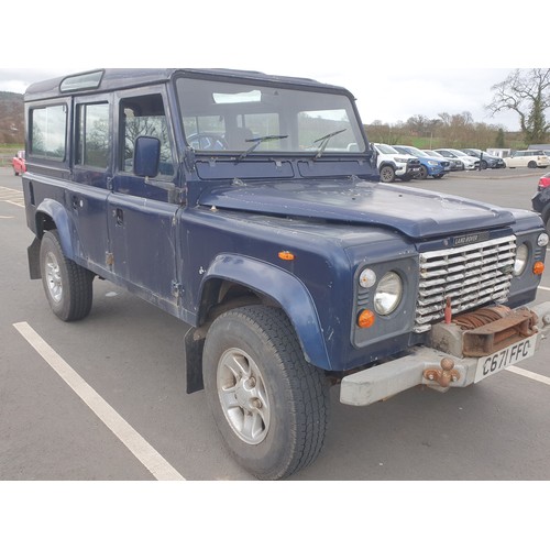 433A - Land Rover 110 200Tdi, 1986.
Runs and drives, an unfinished project, comes with gearbox driven winch... 