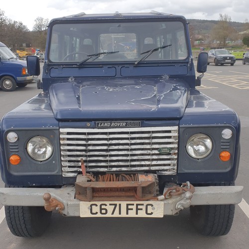 433A - Land Rover 110 200Tdi, 1986.
Runs and drives, an unfinished project, comes with gearbox driven winch... 