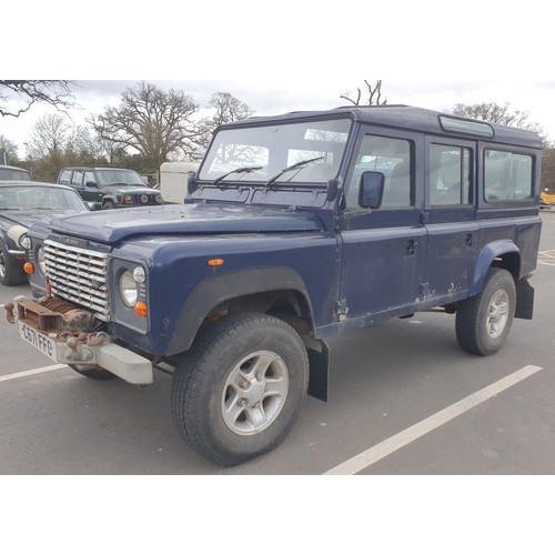 433A - Land Rover 110 200Tdi, 1986.
Runs and drives, an unfinished project, comes with gearbox driven winch... 