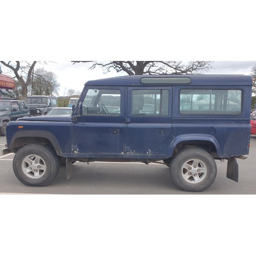 433A - Land Rover 110 200Tdi, 1986.
Runs and drives, an unfinished project, comes with gearbox driven winch... 