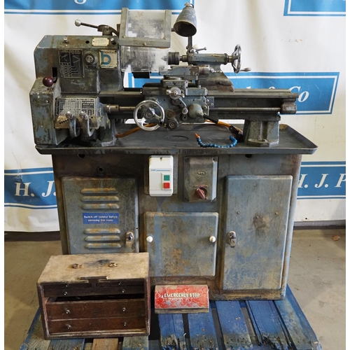 438 - Boxford precision lathe 4 1/2