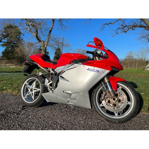 852 - MV Agusta F4 1000, 2004, 998cc.
Frame no. ZCGF511BA4V001447
Engine no. F5A400359
Runs and rides but ... 