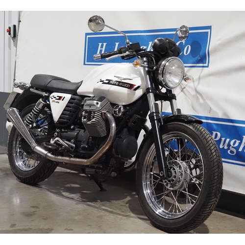 Moto Guzzi V7 Cafe Racer Frame No