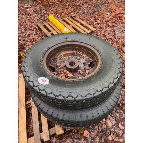 442 - Commercial lorry tyres