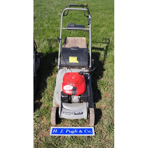 428 - Honda mower