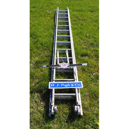 509 - Extending roof ladder